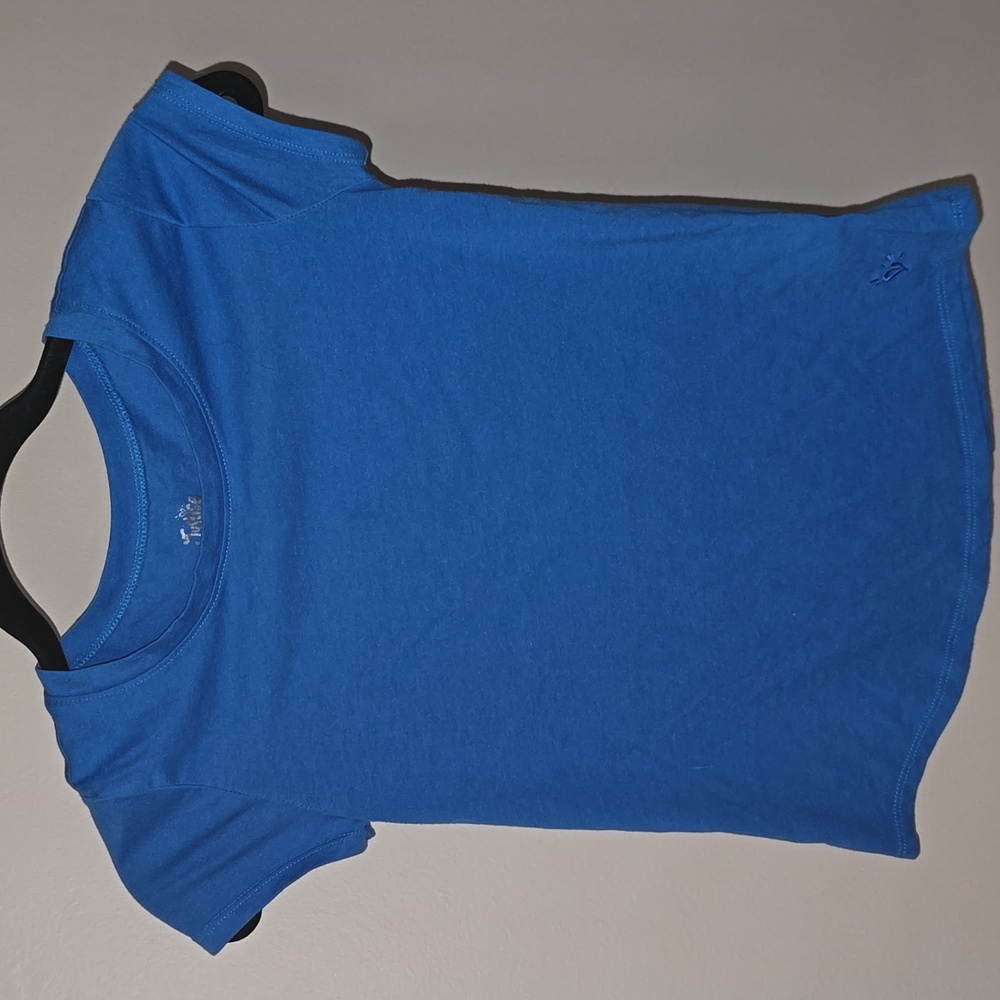Justice Blue Short Sleeve Tee Crew Neck